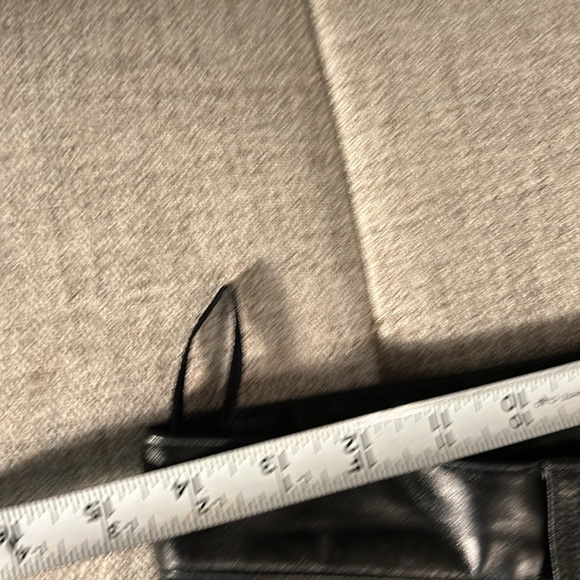 GAP ORIGINAL FIT ,VINTAGE Y2K ,(REAL )LEATHER PANTS ,BLACK ,SIZE 6 - Picture 12 of 12